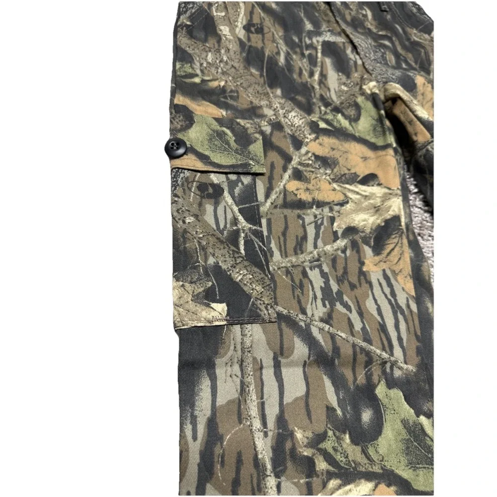 NWOT Liberty Realtree Camo Pants Youth Large 14-16 Hunting Fishing Cargo Pockets